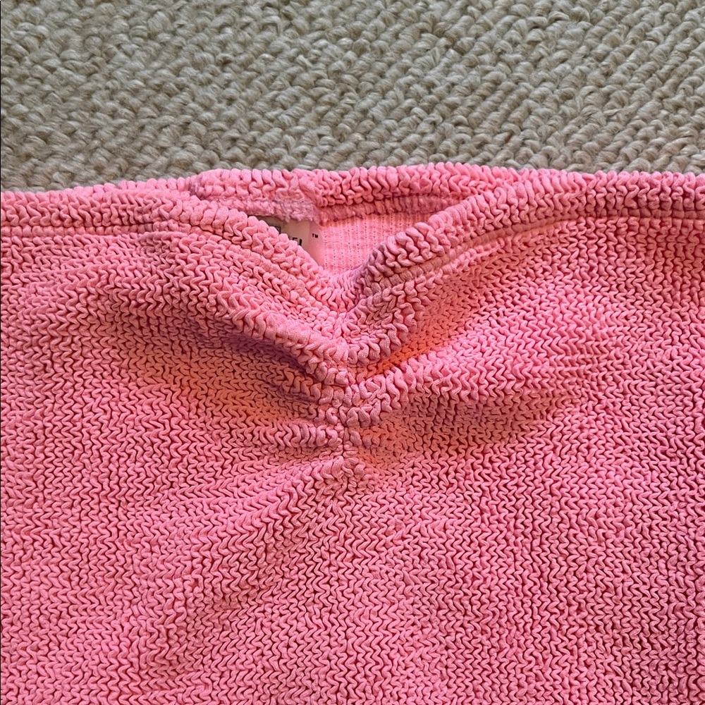 Hunza G Pink One Piece Swimsuit - Picture 5 of 5